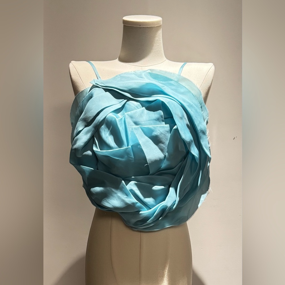 Cult Gaia Rosa Top Blue - Picture 2 of 7